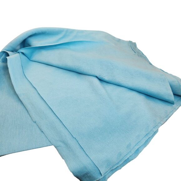 Aqua Blue Knit Blend Fabric Yardage Upholstery Sewing Craft Material 3 Yards - Picture 3 of 7